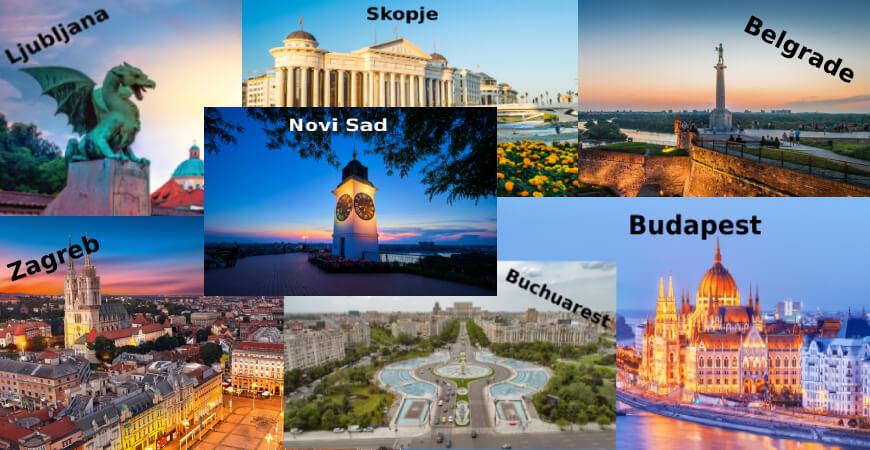 Cities that we provide transport to